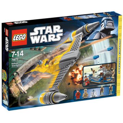 Lego Star Wars, klocki Naboo Fighter TM, 7877 Lego Star Wars, klocki Naboo Fighter TM, 7877