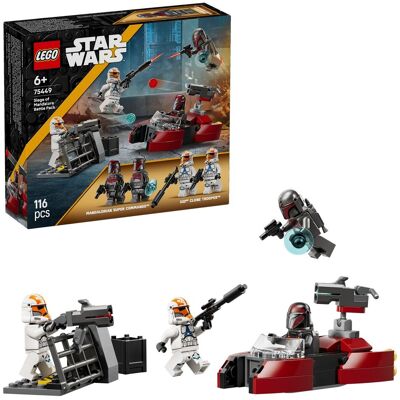 Lego Star Wars™, klocki, Oblężenie Mandalory — zestaw bitewny, 75449 Lego Star Wars™, klocki, Oblężenie Mandalory — zestaw bitewny, 75449