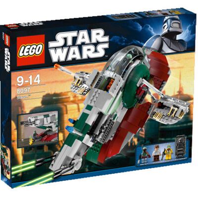 Lego Star Wars, klocki Slave I, 8097 Lego Star Wars, klocki Slave I, 8097