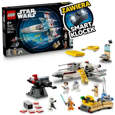 Lego Star Wars™, klocki, SMART Play™: X-Wing™ Czerwona Piątka Luke’a, 75423 Lego Star Wars™, klocki, SMART Play™: X-Wing™ Czerwona Piątka Luke’a, 75423
