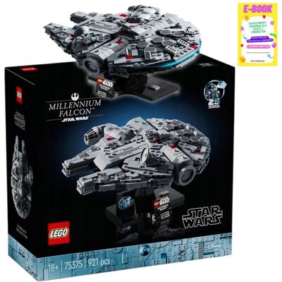 Lego star wars klocki star wars sokół millenium prezent (75375) + ebook Lego star wars klocki star wars sokół millenium prezent (75375) + ebook