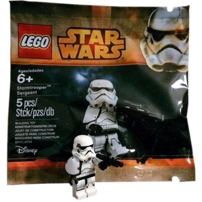 Lego Star Wars, klocki, Stormtrooper sergeant Lego Star Wars, klocki, Stormtrooper sergeant