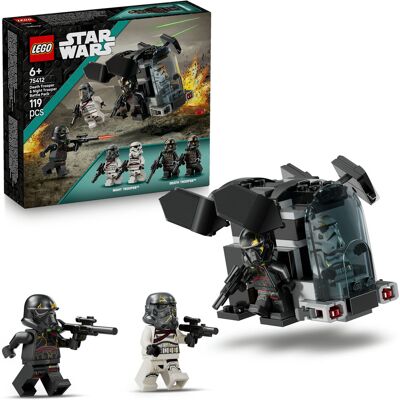 Lego Star Wars, klocki, Szturmowiec Śmierci i nocny szturmowiec — zestaw bitewny, 75412 Lego Star Wars, klocki, Szturmowiec Śmierci i nocny szturmowiec — zestaw bitewny, 75412