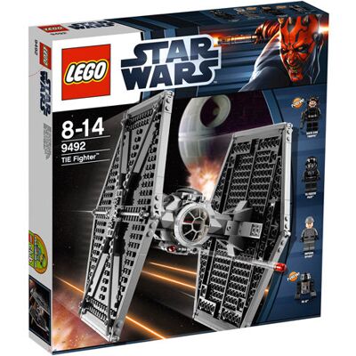 Lego Star Wars, klocki Tie Fighter, 9492 Lego Star Wars, klocki Tie Fighter, 9492
