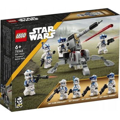Lego Star Wars - Zestaw bitewny - Żołnierze-klony z 501. legionu Lego Star Wars - Zestaw bitewny - Żołnierze-klony z 501. legionu