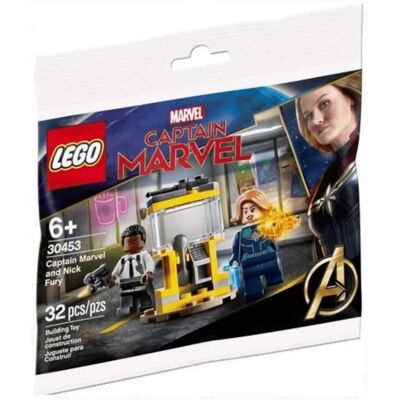 LEGO - Marvel Super Heroes Captain Marvel and Nick Fury 30453 Polybag - Building Set LEGO - Marvel Super Heroes Captain Marvel and Nick Fury 30453 Polybag - Building Set