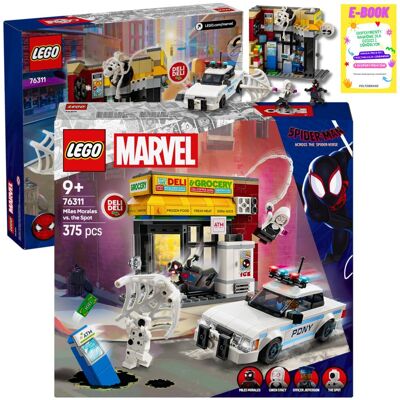 Lego SUPER HEROES MULTIWERSUM Miles Morales Kontra Spot 76311 KLOCKI PREZENT + EBOOK Lego SUPER HEROES MULTIWERSUM Miles Morales Kontra Spot 76311 KLOCKI PREZENT + EBOOK