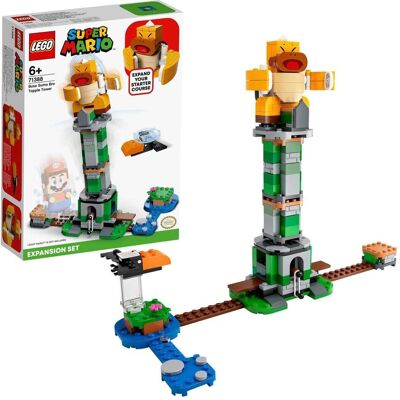 Lego Super Mario 71388 Boss Sumo Bro i przewracana wieża — zestaw dodatkowy Kolekcjonerska zabawka dla dzieci (231 elementów) Lego Super Mario 71388 Boss Sumo Bro i przewracana wieża — zestaw dodatkowy Kolekcjonerska zabawka dla dzieci (231 elementów)