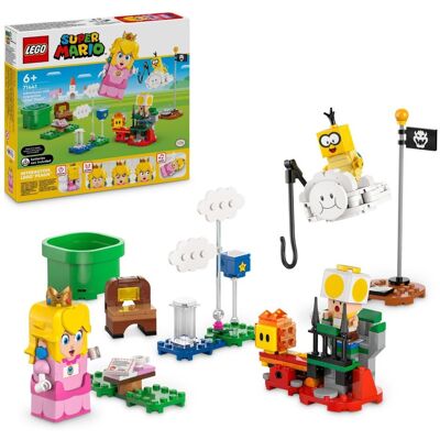 Super Mario, Przygody z interaktywną figurką LEGO Peach, 71441 Super Mario, Przygody z interaktywną figurką LEGO Peach, 71441