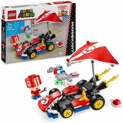 SUPER MARIO - Samochód Auto Mario Kart Standard Kart ZESTAW LEGO PREZENT DLA CHŁOPCA DZIECI SUPER MARIO - Samochód Auto Mario Kart Standard Kart ZESTAW LEGO PREZENT DLA CHŁOPCA DZIECI