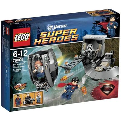 Lego Superheroes Superman Ucieczka z Black Zero: 76009 Lego Superheroes Superman Ucieczka z Black Zero: 76009