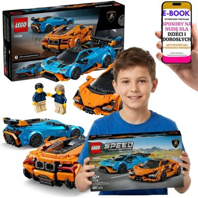 Lego SUPERSAMOCHODY 77238 Lamborghini Revuelto Huracan STO + E-BOOK-3 Lego SUPERSAMOCHODY 77238 Lamborghini Revuelto Huracan STO + E-BOOK-3