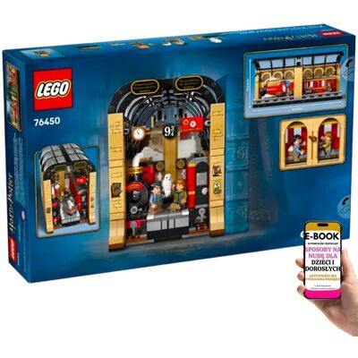 ŚWIĄTECZNY PREZENT DLA DZIECKA I NASTOLATKA – LEGO® 76450 Book Nook z Harrrym i Ronem Dekoracja + Zabawka z Klimatem Magii + EBOOK-3 ŚWIĄTECZNY PREZENT DLA DZIECKA I NASTOLATKA – LEGO® 76450 Book Nook z Harrrym i Ronem Dekoracja + Zabawka z Klimatem Magii + EBOOK-3