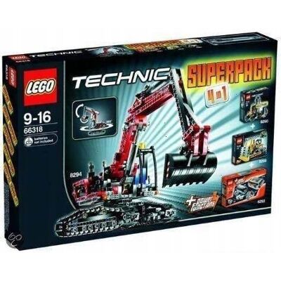 Lego Technic 66318 Super Zestaw 4w1 Lego Technic 66318 Super Zestaw 4w1