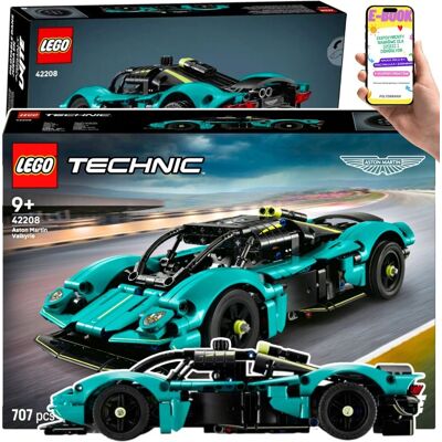 TECHNIC ASTON MARTIN VALKYRIE – Ruchomy Silnik V12, Skrzydła Mewy (42208) – LEGO PREZENT AUTKO DLA DZIECKA + EBOOK TECHNIC ASTON MARTIN VALKYRIE – Ruchomy Silnik V12, Skrzydła Mewy (42208) – LEGO PREZENT AUTKO DLA DZIECKA + EBOOK