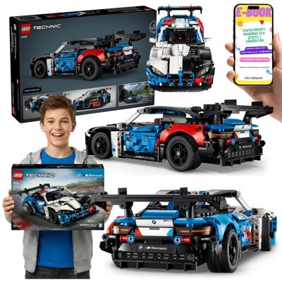 Lego TECHNIC BMW M4 GT3 EVO 42226 Samochód Wyścigowy BMW + E-BOOK Lego TECHNIC BMW M4 GT3 EVO 42226 Samochód Wyścigowy BMW + E-BOOK