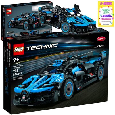 Lego Technic - Bolid Bugatti Agile Blue Niebieski - Autko Na Prezent + Ebook Lego Technic - Bolid Bugatti Agile Blue Niebieski - Autko Na Prezent + Ebook