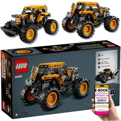 Lego Technic DIGatron 42199 – ZESTAW IDEALNY NA PREZENT Monster Truck z łyżką i ogromnymi oponami + EBOOK-3 Lego Technic DIGatron 42199 – ZESTAW IDEALNY NA PREZENT Monster Truck z łyżką i ogromnymi oponami + EBOOK-3