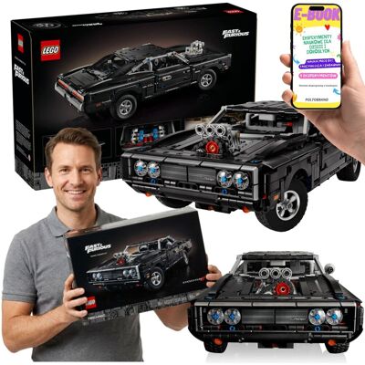 Lego Technic Fast and Furious Dodge Charger R/T (42231) + E-BOOK Lego Technic Fast and Furious Dodge Charger R/T (42231) + E-BOOK
