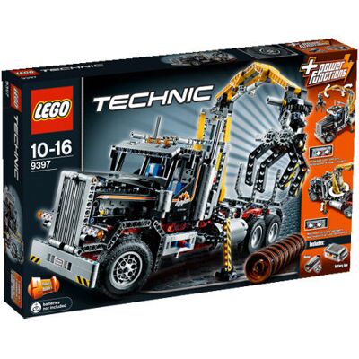 Lego Technic, klocki Ciężarówka do transportu drewna, 9397 Lego Technic, klocki Ciężarówka do transportu drewna, 9397