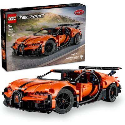 Lego Technic, klocki, Hipersamochód Bugatti Chiron Pur Sport, 42222 Lego Technic, klocki, Hipersamochód Bugatti Chiron Pur Sport, 42222