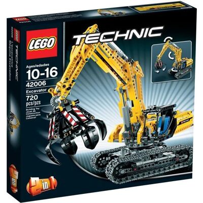 Lego Technic, klocki Koparka, 42006 Lego Technic, klocki Koparka, 42006