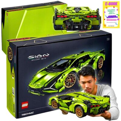 Lego TECHNIC, klocki, Lamborghini Sián FKP 37, 42115 + EBOOK Lego TECHNIC, klocki, Lamborghini Sián FKP 37, 42115 + EBOOK
