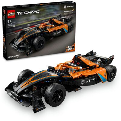Lego Technic, klocki, NEOM McLaren Formula E Race Car, 42169 Lego Technic, klocki, NEOM McLaren Formula E Race Car, 42169