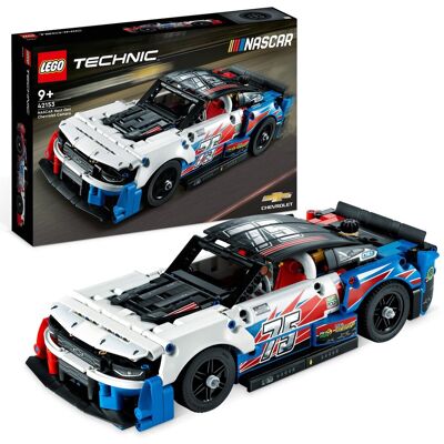 Lego Technic, klocki, Nowy Chevrolet Camaro ZL1 z serii NASCAR, 42153 Lego Technic, klocki, Nowy Chevrolet Camaro ZL1 z serii NASCAR, 42153