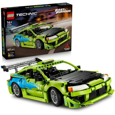 Lego Technic, klocki, Samochód Fast and Furious Mitsubishi Eclipse dla nastolatków, 42229 Lego Technic, klocki, Samochód Fast and Furious Mitsubishi Eclipse dla nastolatków, 42229