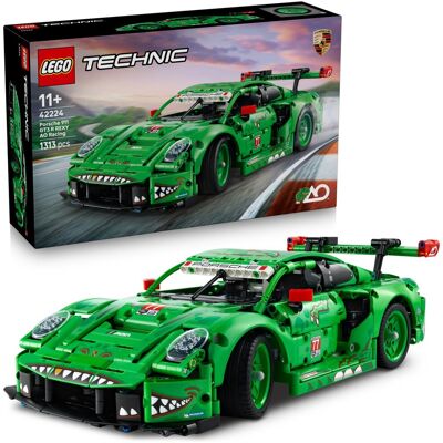 Lego Technic, klocki, Samochód Porsche 911 GT3 R REXY AO Racing, 42224 Lego Technic, klocki, Samochód Porsche 911 GT3 R REXY AO Racing, 42224