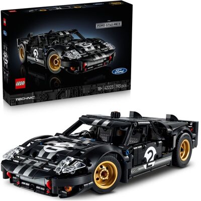 Lego Technic, klocki, Samochód wyścigowy 1966 Ford GT40 MKII, 42223 Lego Technic, klocki, Samochód wyścigowy 1966 Ford GT40 MKII, 42223