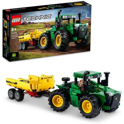 Lego Technic, klocki, Traktor John Deere 9620R 4Wd, 42136 Lego Technic, klocki, Traktor John Deere 9620R 4Wd, 42136