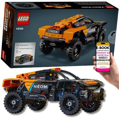 Technic McLaren Extreme E 42166 – Zestaw z Samochodem Wyścigowym Lego Prezent Dla Dzieci i Dorosłych + EBOOK-3 Technic McLaren Extreme E 42166 – Zestaw z Samochodem Wyścigowym Lego Prezent Dla Dzieci i Dorosłych + EBOOK-3