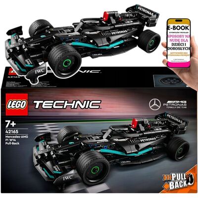 TECHNIC MERCEDES F1 – Samochód Wyścigowy z Naklejkami i Napędem 42165 LEGO DLA DZIECKA KLOCKI PREZENT + EBOOK-3 TECHNIC MERCEDES F1 – Samochód Wyścigowy z Naklejkami i Napędem 42165 LEGO DLA DZIECKA KLOCKI PREZENT + EBOOK-3