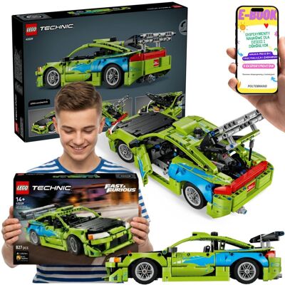 Lego Technic Mitsubishi Eclipse Fast and Furious Auto (42229) + E-BOOK Lego Technic Mitsubishi Eclipse Fast and Furious Auto (42229) + E-BOOK