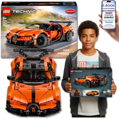 TECHNIC PREZENT AUTO supersamochód BUGATTI • Lego Prezent Dla Dziecka Syna Wnuka + EBOOK-2 TECHNIC PREZENT AUTO supersamochód BUGATTI • Lego Prezent Dla Dziecka Syna Wnuka + EBOOK-2