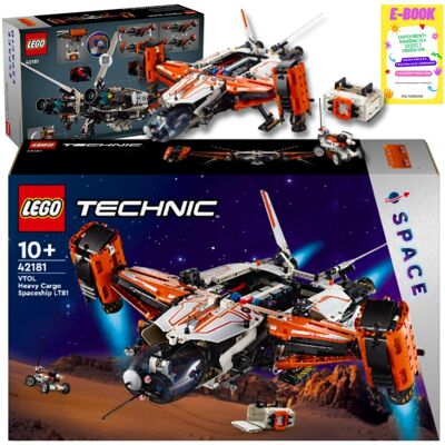 Lego TECHNIC PREZENT Transportowy statek kosmiczny VTOL LT81 42181 Lego TECHNIC PREZENT Transportowy statek kosmiczny VTOL LT81 42181
