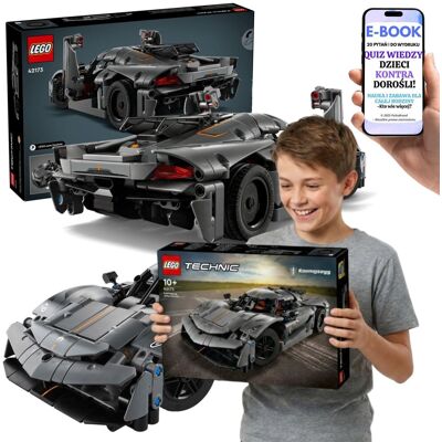Lego TECHNIC SAMOCHÓD 42173 Koenigsegg Jesko Absolut Auto + E-BOOK-2 Lego TECHNIC SAMOCHÓD 42173 Koenigsegg Jesko Absolut Auto + E-BOOK-2