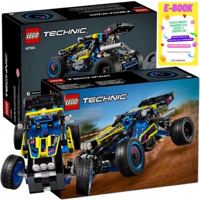 Lego Technic - Wyścigowy Łazik Terenowy - Autko Na Prezent + Ebook Lego Technic - Wyścigowy Łazik Terenowy - Autko Na Prezent + Ebook
