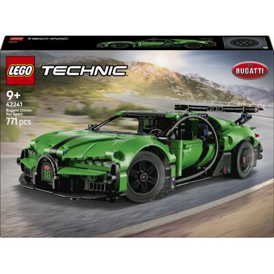 Lego Technic Zielony hipersamochód Bugatti Chiron Pur Sport 42241 Lego Technic Zielony hipersamochód Bugatti Chiron Pur Sport 42241