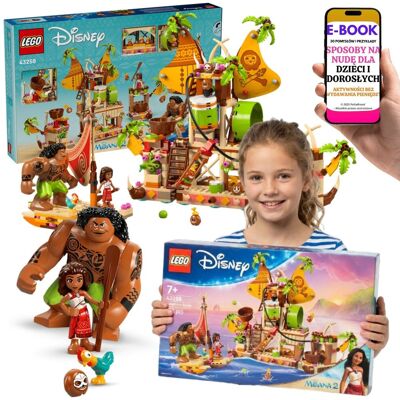 VAIANA 2 BARKA KAKAMORÓW LEGO Disney Adventure 43258 + E-BOOK-3 VAIANA 2 BARKA KAKAMORÓW LEGO Disney Adventure 43258 + E-BOOK-3