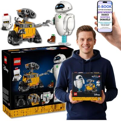 WALL-E i EWA Zestaw Lego Dla Dorosłych Chłopaka Syna Na Święta + EBOOK-2 WALL-E i EWA Zestaw Lego Dla Dorosłych Chłopaka Syna Na Święta + EBOOK-2
