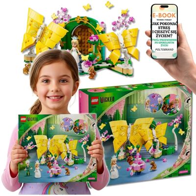 Wicked Dzień Ślubu Glindy + Fiyero Lego Zestaw Dla Dzieci Na Święta (75688) + EBOOK-1 Wicked Dzień Ślubu Glindy + Fiyero Lego Zestaw Dla Dzieci Na Święta (75688) + EBOOK-1
