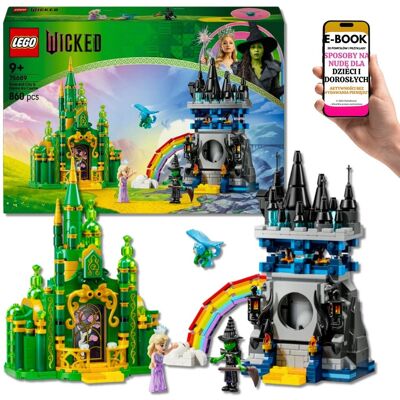Lego Wicked Zestaw dla Dziewczynek i Fanów Magii (75689) Prezent Świąteczny Dla Dziewczynki + EBOOK-3 Lego Wicked Zestaw dla Dziewczynek i Fanów Magii (75689) Prezent Świąteczny Dla Dziewczynki + EBOOK-3