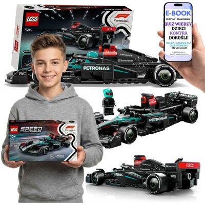 WYŚCIGÓWKA F1 77244 Mercedes AMG W15 LEGO Speed Champions + E-BOOK-2 WYŚCIGÓWKA F1 77244 Mercedes AMG W15 LEGO Speed Champions + E-BOOK-2