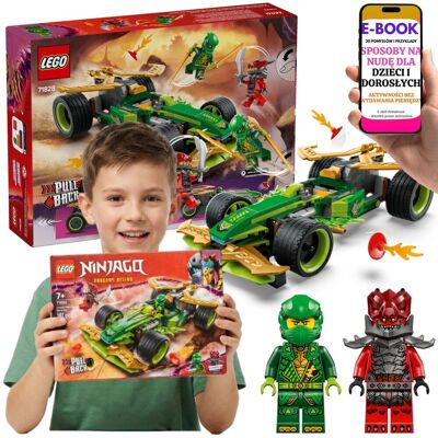 Lego WYŚCIGÓWKA NINJA NINJAGO Samochód Lloyda Pull-Back 71828 + E-BOOK-3 Lego WYŚCIGÓWKA NINJA NINJAGO Samochód Lloyda Pull-Back 71828 + E-BOOK-3