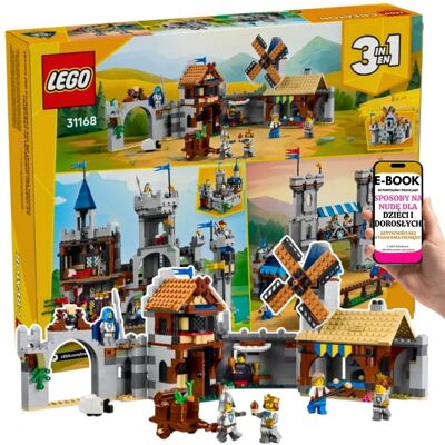 ZAMEK RYCERSKI DLA CHŁOPCA 3w1 Zamek, Turniej, Miasto (31168) PREZENT Lego Na ŚWIĘTA Urodziny + EBOOK-3 ZAMEK RYCERSKI DLA CHŁOPCA 3w1 Zamek, Turniej, Miasto (31168) PREZENT Lego Na ŚWIĘTA Urodziny + EBOOK-3