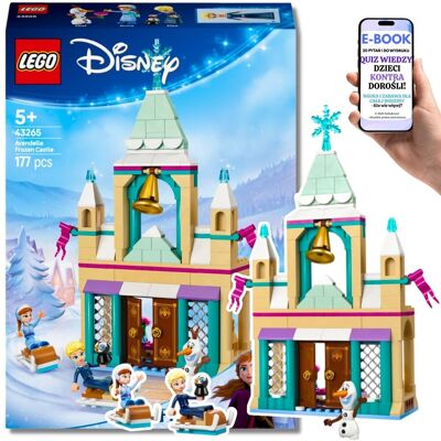 Zamek w Arendelle 43265- Zestaw Lego Disney Frozen – Prezent dla Dziewczynki Córki Wnuczki + EBOOK-2 Zamek w Arendelle 43265- Zestaw Lego Disney Frozen – Prezent dla Dziewczynki Córki Wnuczki + EBOOK-2