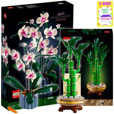 Lego Zestaw Botanicals ICONS - ORCHIDEA DUŻA i BAMBUS KLOCKI KWIATY PREZENT + EBOOK Lego Zestaw Botanicals ICONS - ORCHIDEA DUŻA i BAMBUS KLOCKI KWIATY PREZENT + EBOOK